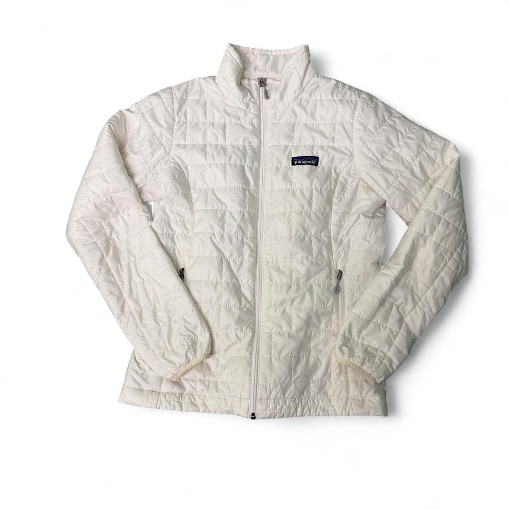 Women's Patagonia Nano Puff jacket in Birch White Small *as is*